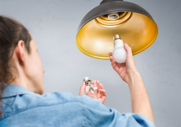 Light Bulb Replacement in Orem